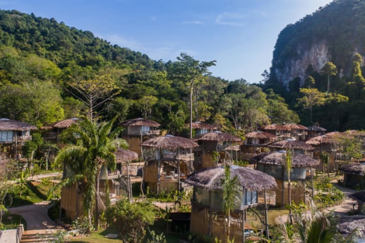 Resort Overview villas